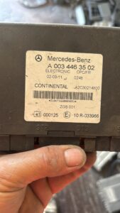 Mercedes Actros Axor Atego CPC FR Sürüş Kontrol Beyni (A0034463502 - Continental)